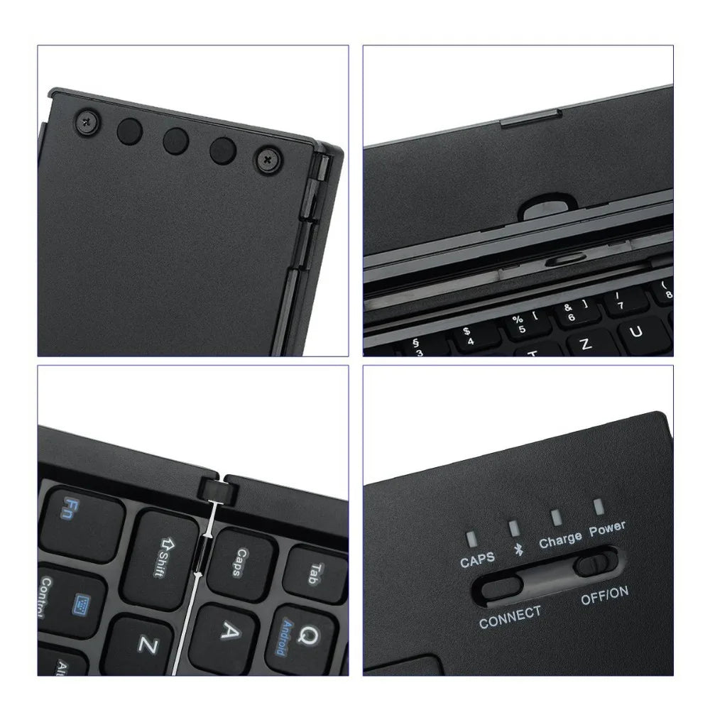 Portable Tri-Fold Bluetooth Keyboard for Galaxy Tab S3 (9.7")