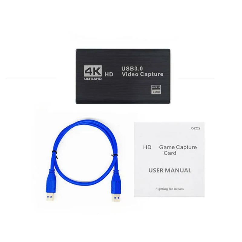 4K USB 3.0 Video Capture Card 1080P 60Hz