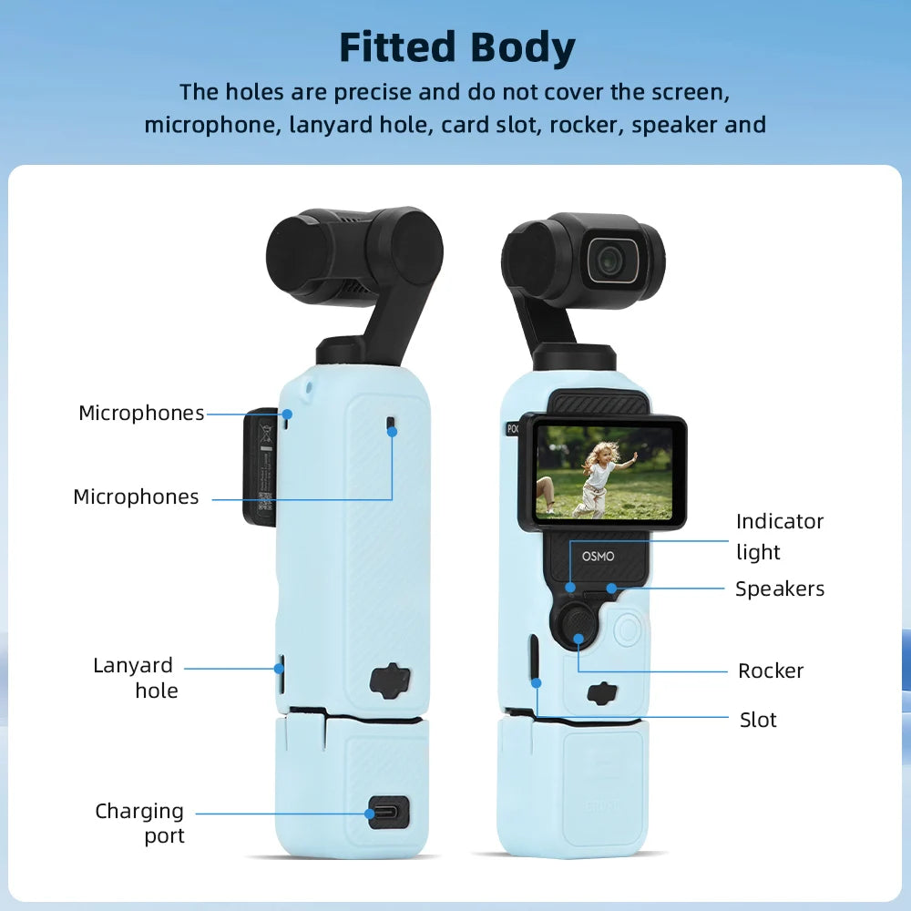 Silicone Protective Cover for DJI Osmo Pocket 3