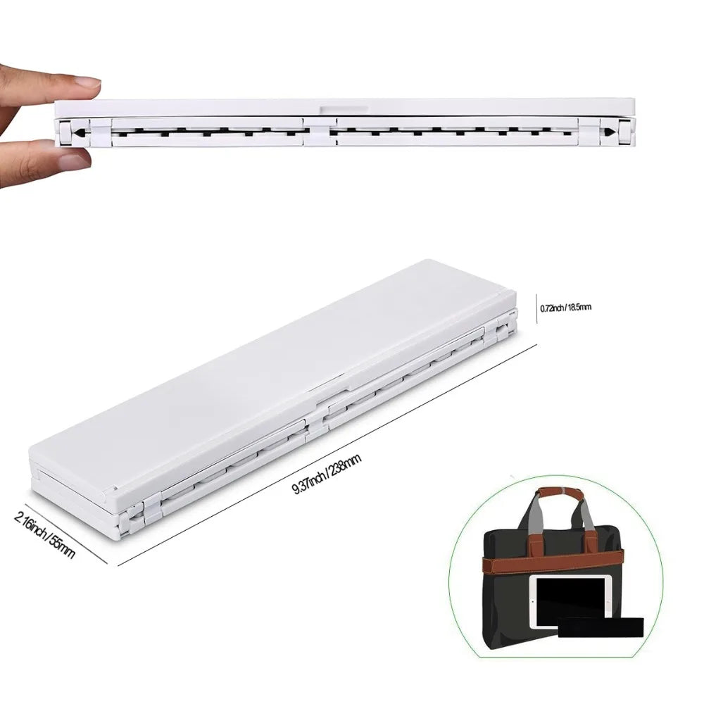 Portable Tri-Fold Bluetooth Keyboard for Galaxy Tab S3 (9.7")