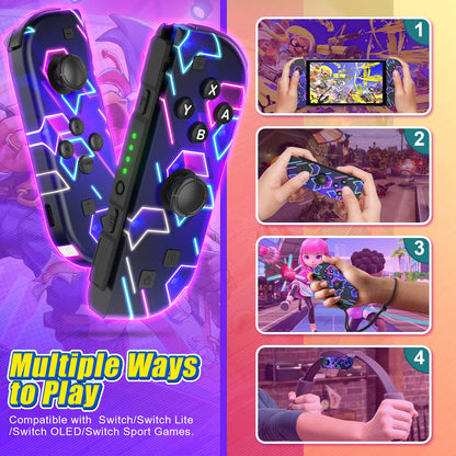 Wireless Joy-Con Controller Set for Nintendo Switch / OLED / Lite