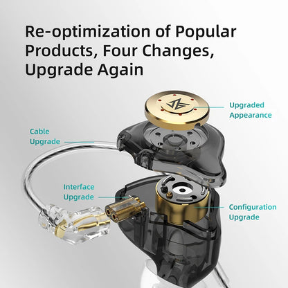 KZ EDX PRO Dual Magnetic Dynamic In-Ear Earphones