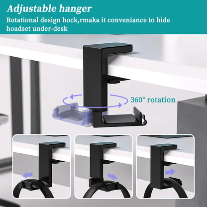 2 In 1 Gaming Headphone Stand